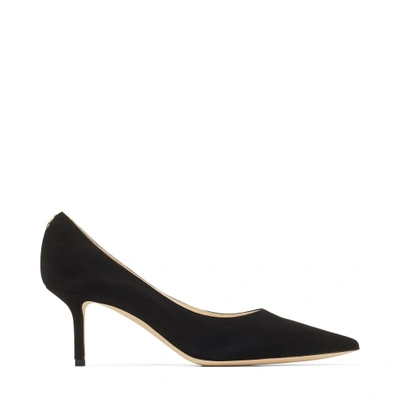 Jimmy Choo Love 65 Suede Pumps In Black