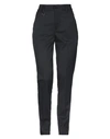 HIGH BY CLAIRE CAMPBELL HIGH WOMAN PANTS BLACK SIZE 6 VIRGIN WOOL, ELASTANE,13366084RX 4