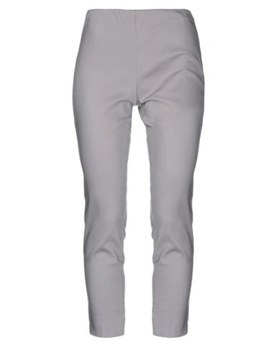 Shop Les Copains Casual Pants In Grey