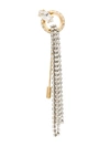 MIU MIU MIU MIU EMBELLISHED CHAIN BROOCH - 107 - METALLIC