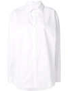 MAISON MARGIELA PUFF COLLAR SHIRT