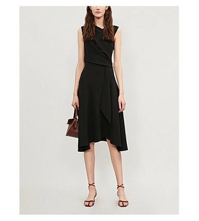 pink midi dress strapless Evening Smooth Strapless Sash Midi Dress