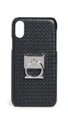 FERRAGAMO MINI GANCIO IPHONE X CASE