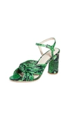 LOEFFLER RANDALL CECE HIGH HEEL KNOT SANDALS