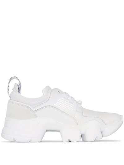 Givenchy Mixed Media Chunky Trainers In White