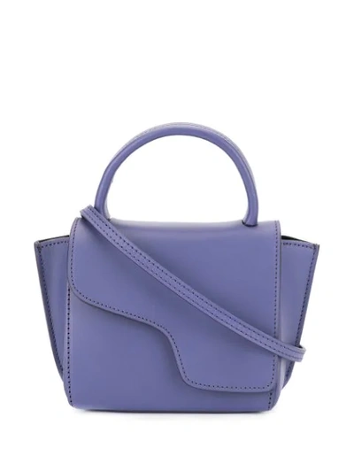Atp Atelier Montalcino Shoulder Bag In Purple