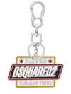 DSQUARED2 DSQUARED2 CANADIAN TWINS钥匙扣 - 银色