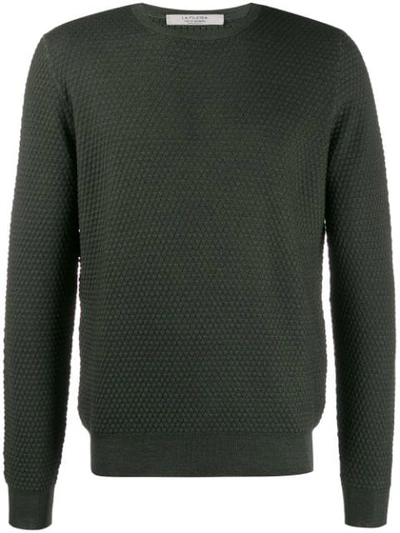 La Fileria For D'aniello Knitted Sweatshirt In Green