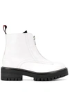 PHILOSOPHY DI LORENZO SERAFINI ZIP FRONT ANKLE BOOTS