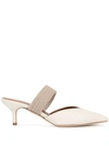 Malone Souliers Pointed Low-heeled Muller Shoes In Neutrals