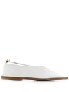 JIL SANDER STUD EMBELLISHED SLIPPERS