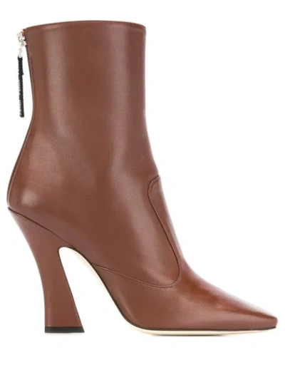 Fendi Ffredom Ankle Boots - 棕色 In Brown