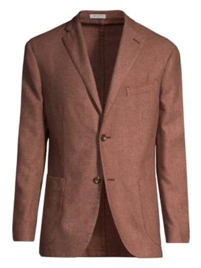 Boglioli Cashmere Blend Sport Jacket In Fig