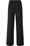 ACNE STUDIOS PAMMY WOOL AND MOHAIR-BLEND WIDE-LEG PANTS