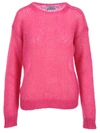 PRADA CREW NECK KNIT SWEATER,11012312