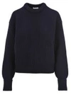 CHLOÉ CHLOE ROUND NECK KNIT SWEATER,11010850