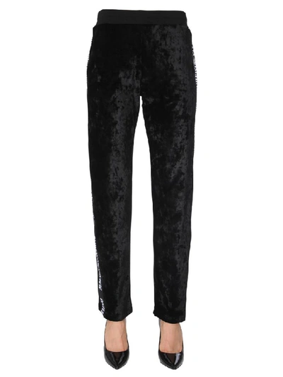 Moschino Wide Pants In Black