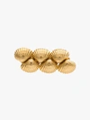 TOHUM TOHUM GOLD-PLATED TRIO PUKA SHELL HAIR CLIP,LARGEPUKASHELLHAIRPININGOLD14084370