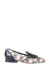 Alberta Ferretti Alberta Ferreti Logo Moccasin In Multicolour