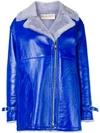 EMILIO PUCCI BLUE SHEARLING JACKET