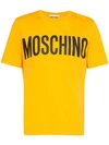 MOSCHINO MOSCHINO LOGO T-SHIRT - 黄色