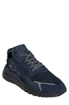 Adidas Originals Nite Jogger Sneaker In Collegiate Navy/ Core Black