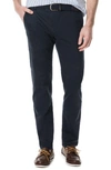 Rodd & Gunn Fenwick Cotton Stretch Garment-dyed Custom Fit Chino Pants In Midnight