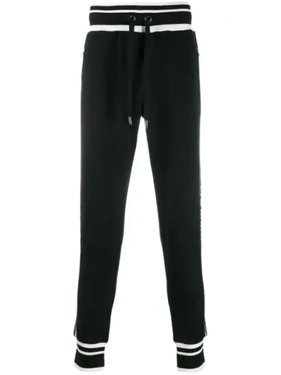 Dolce & Gabbana King Track Trousers In Black