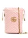 Gucci Double G Bucket Bag In Pink