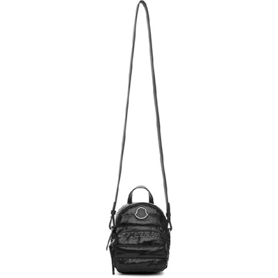 Moncler Kilia Padded Style Crossbody Bag In Black
