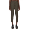 RICK OWENS RICK OWENS GREY EASY ASTAIRES TROUSERS