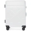 OFF-WHITE OFF-WHITE WHITE ARROWS TROLLEY CARRY-ON SUITCASE