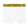 OFF-WHITE OFF-WHITE WHITE INDUSTRIAL TAPE BOXER BRIEFS