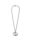 GUCCI CRYSTAL DOUBLE G NECKLACE,526292J1D5013439261