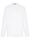 HAIDER ACKERMANN OVERSIZED BAND-COLLAR SHIRT