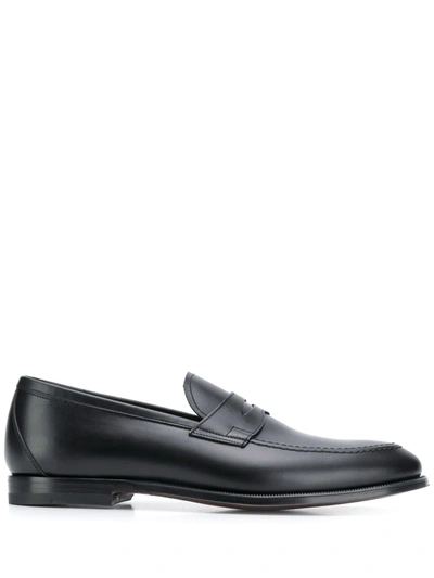 Scarosso Renato Loafers In Black Calf