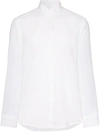 Frescobol Carioca Slim-fit Linen Button-up Shirt In White