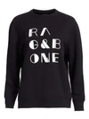 RAG & BONE Logo Cotton Sweatshirt