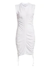 ALEXANDER WANG T WOMEN'S RUCHED BODYCON T-SHIRT DRESS,0400011428860