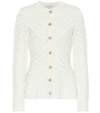 ALEXANDER MCQUEEN WOOL AND CASHMERE CARDIGAN,P00399793