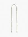 Maje Chain Shoulder Strap In Gold