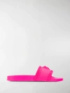 Versace Medusa Head Slides In Pink
