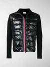 MONCLER PADDED ZIP FRONT CARDIGAN,94166009699Z13102247