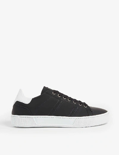 The Kooples Mens Bla01 Leather Trainers 8