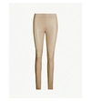 JOSEPH HIGH-RISE LEATHER LEGGINGS