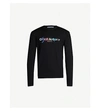 GIVENCHY Logo-embroidered wool jumper