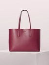 Kate Spade Molly Large Tote In Sangria