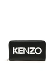 KENZO Kenzo Zip-around Logo Wallet,11013394