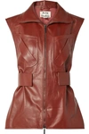 ACNE STUDIOS LORIQUE LEATHER VEST