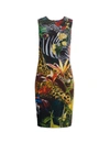 ROBERTO CAVALLI PARADISE FOUND PRINT SHIFT DRESS,13754425